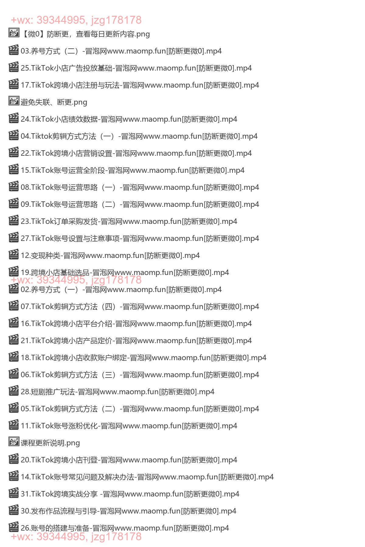 2243.TikTok全域运营课，手把手TikTok实战运营教学，打造带货全链路生态闭环 screenshot