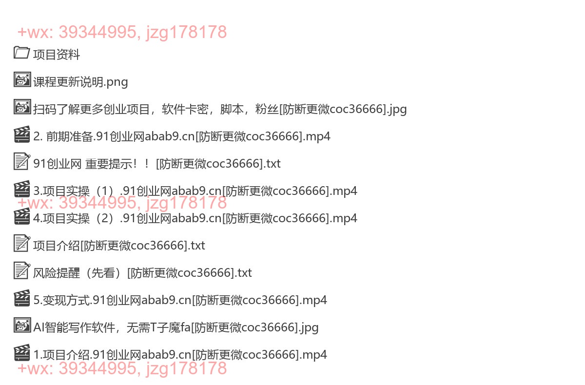 2212.小白0基础，没流量也能日入3000+：AI助你玩转视频号暴利新玩法 screenshot