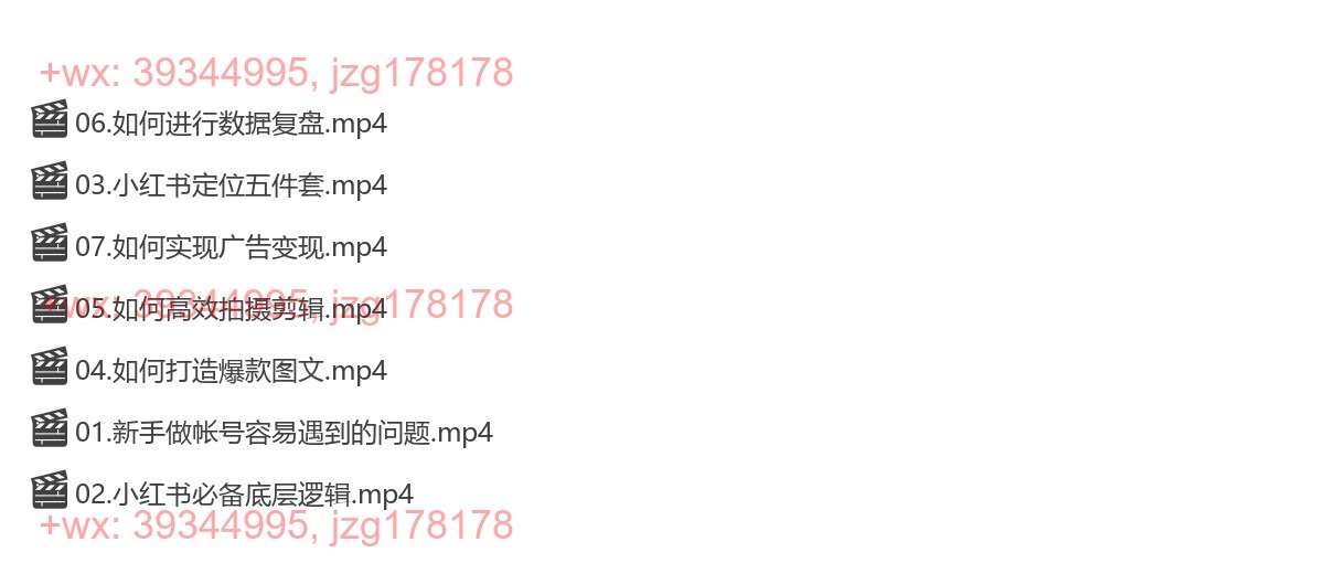 004. 吕白·小红书零基础快速入门课 screenshot