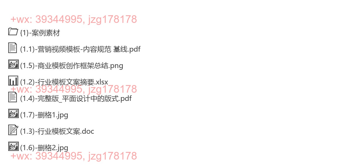 {1}-商业模板学习资料 screenshot