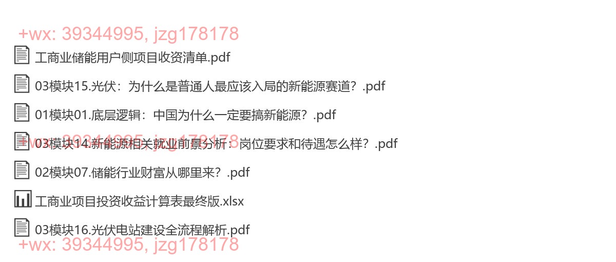 普通人如何参与和抓住新能源红利——实战案例课 screenshot