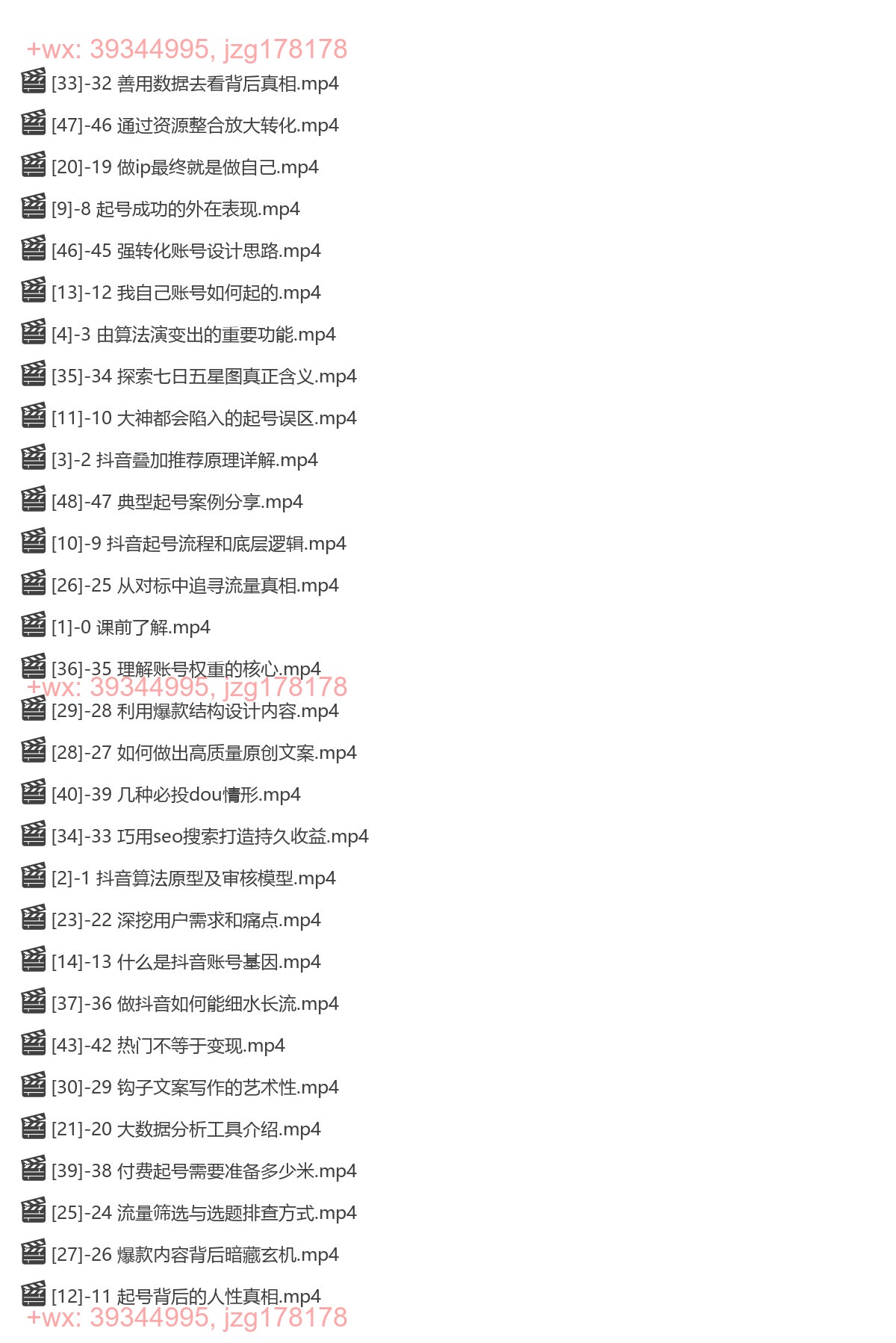 030.二哥起号学：短视频起号和运营方法 screenshot