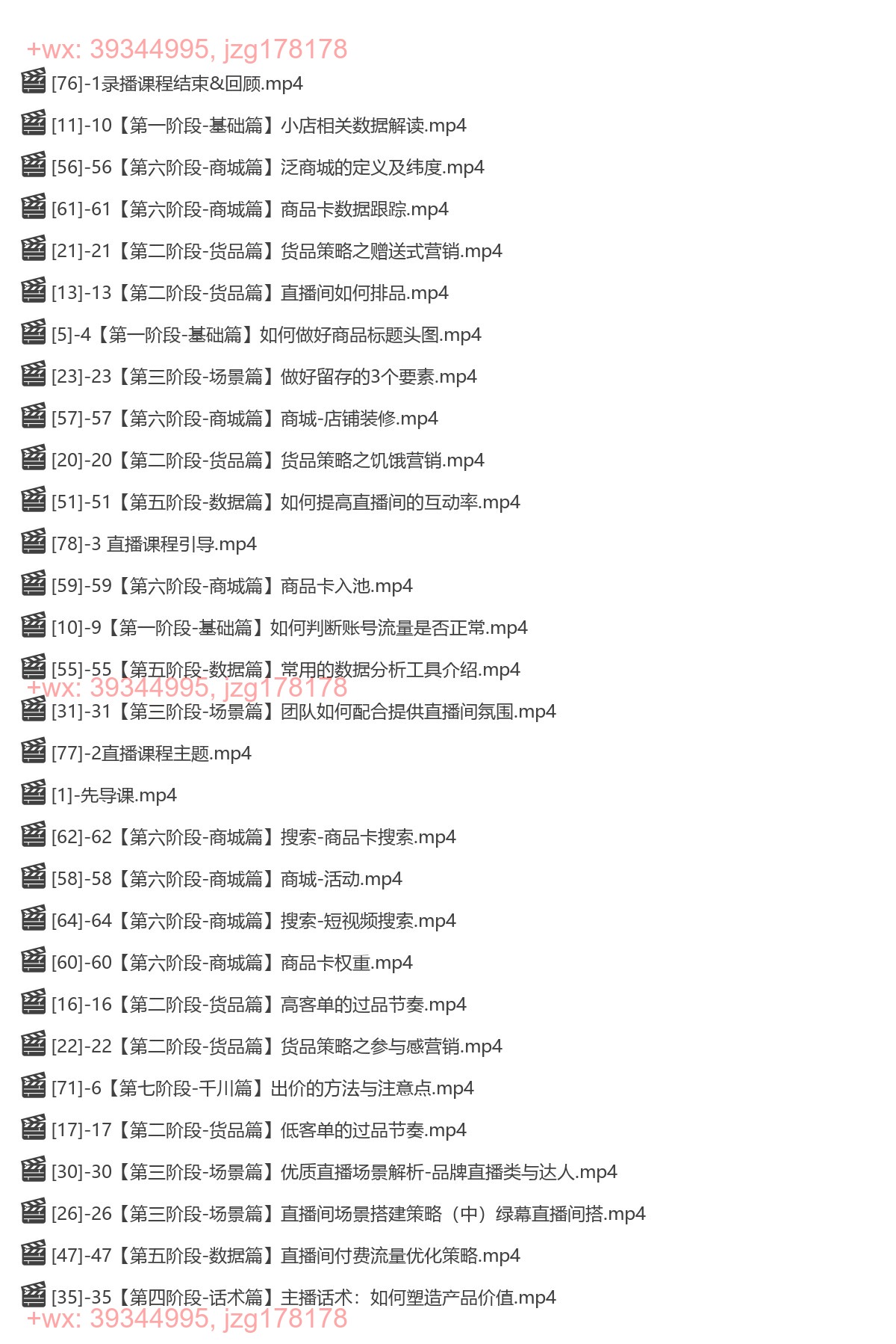 064. 交个朋友运营课.从0-1成为金牌直播橱窗商品卡运营3.0 screenshot