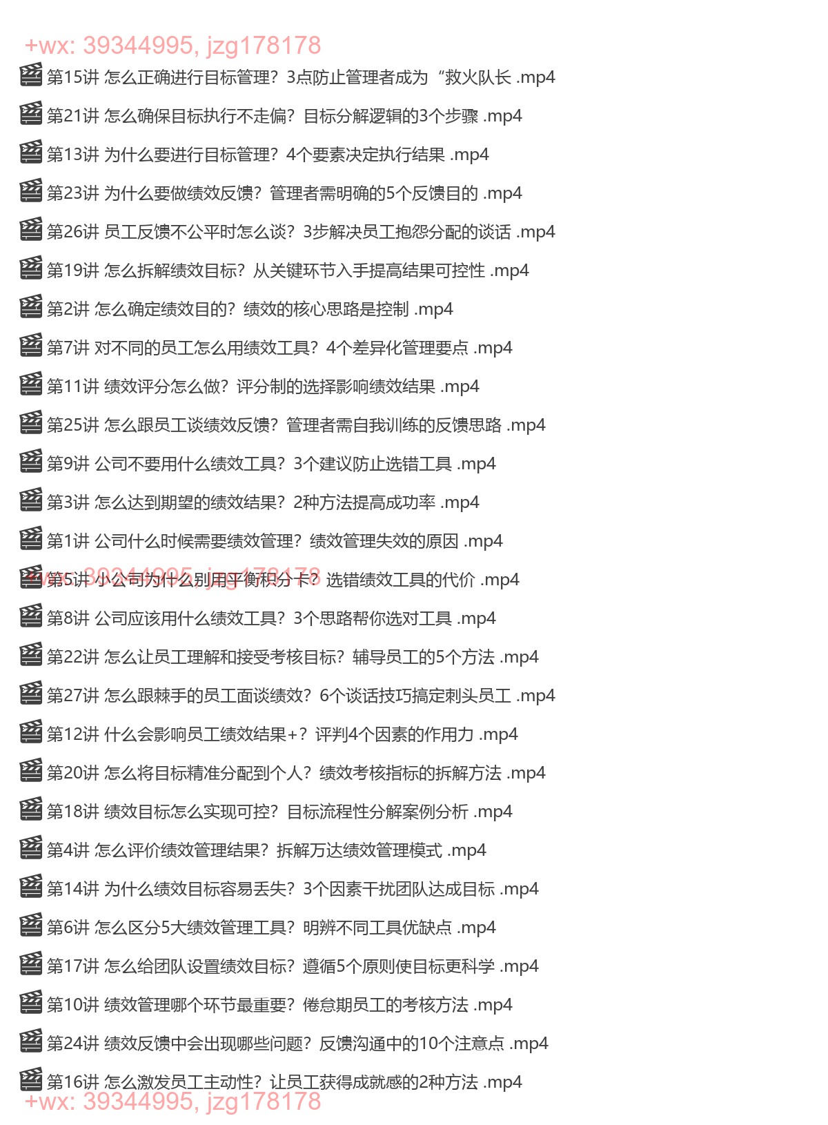 033.王新宇让团队完成目标的绩效管理机制 screenshot