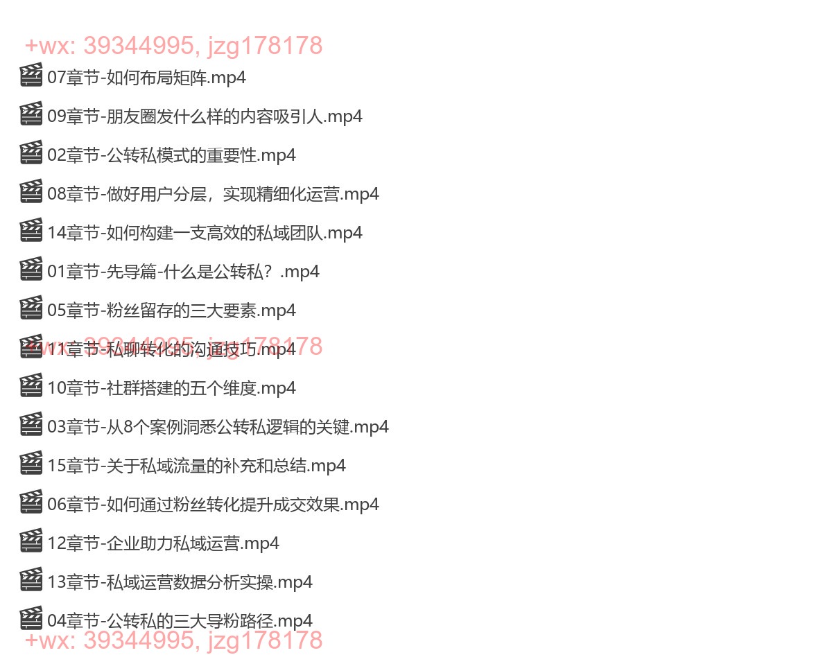 035.大田老师私域流量运营 与转化实战 screenshot