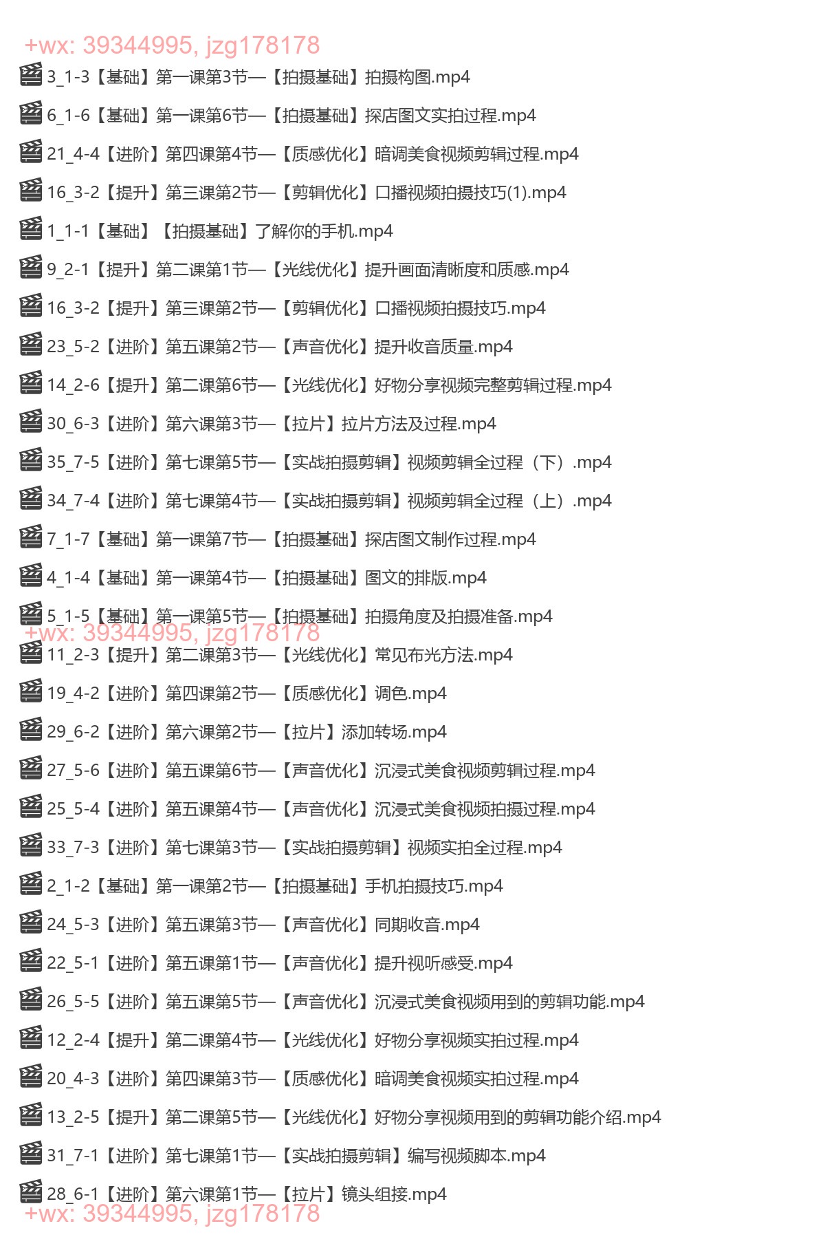 4、Plan X _ 拍剪实训课 screenshot
