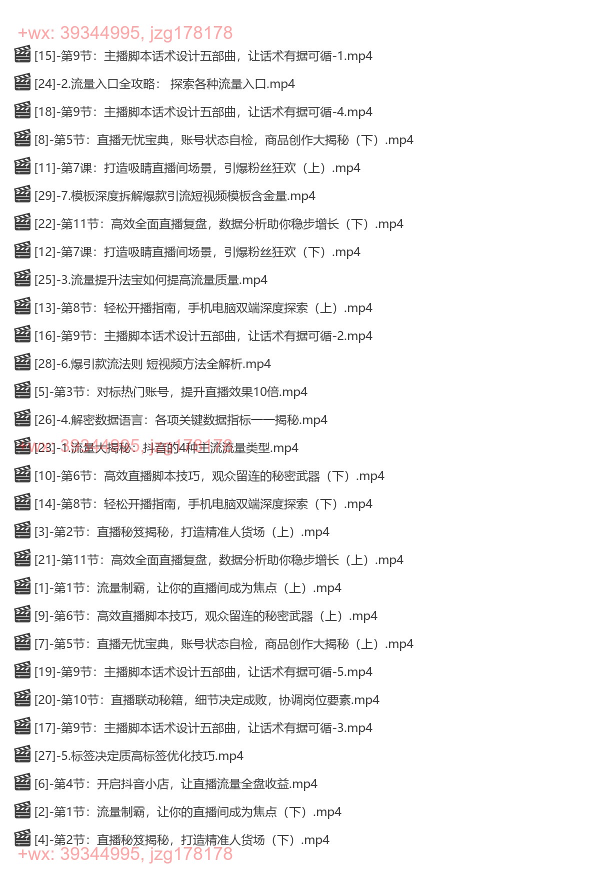 027.无忧学抖音电商运营必修课视频课 screenshot