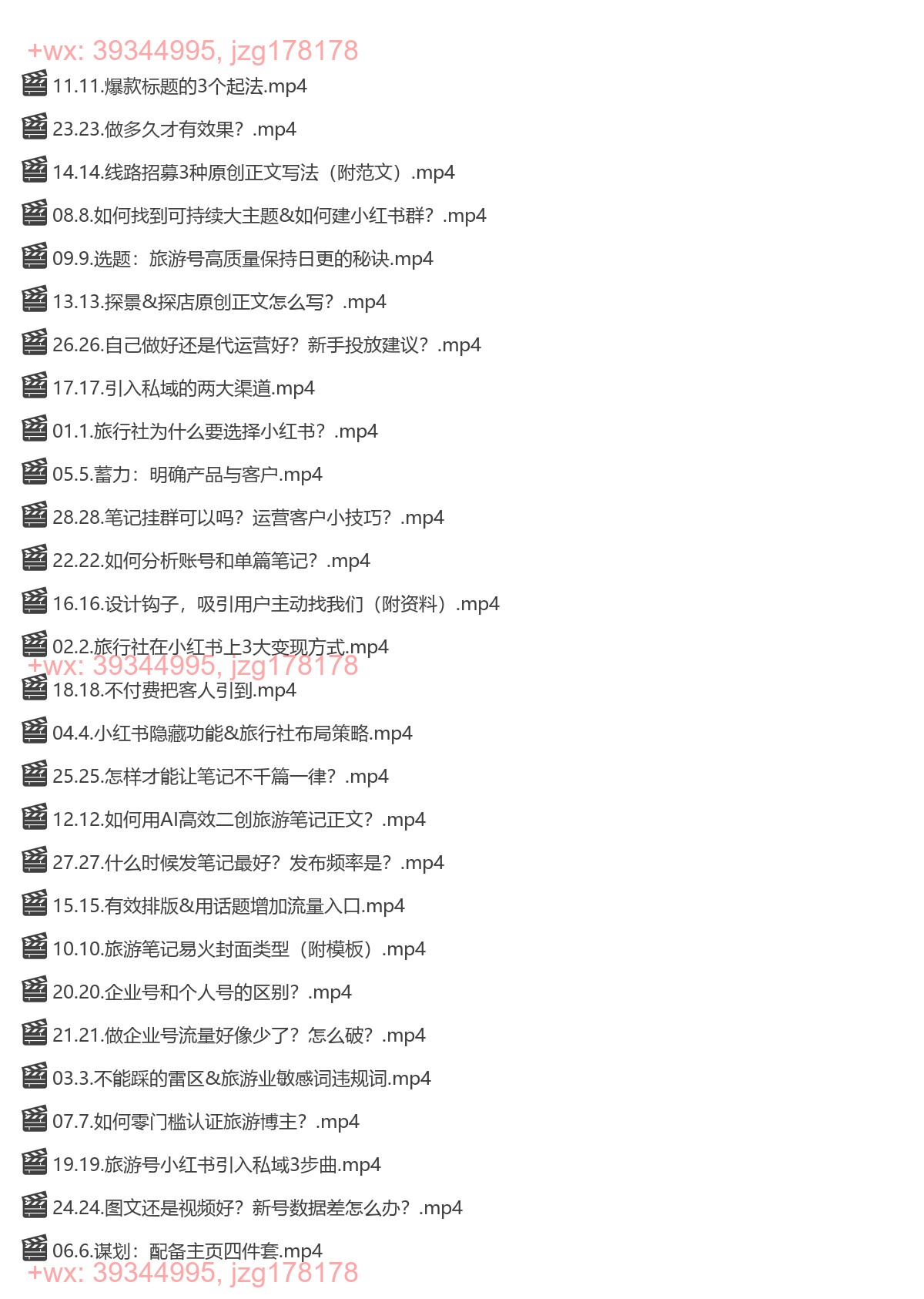 047.从起号到变现_旅行社小红书起号运营 screenshot