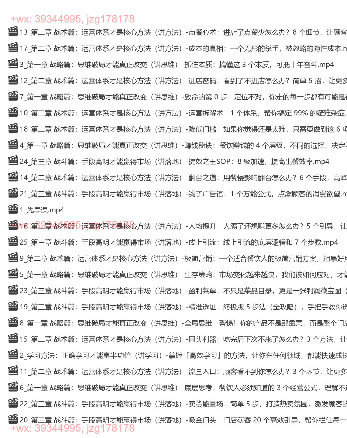 005.单店盈利方法论丨彻底讲透如何开一家持续盈利的餐厅_名哥讲餐饮创业 screenshot