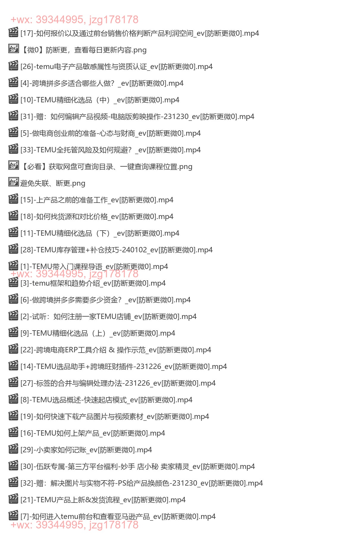 109 伍跃跨境拼多多TEMU实操与选品 screenshot