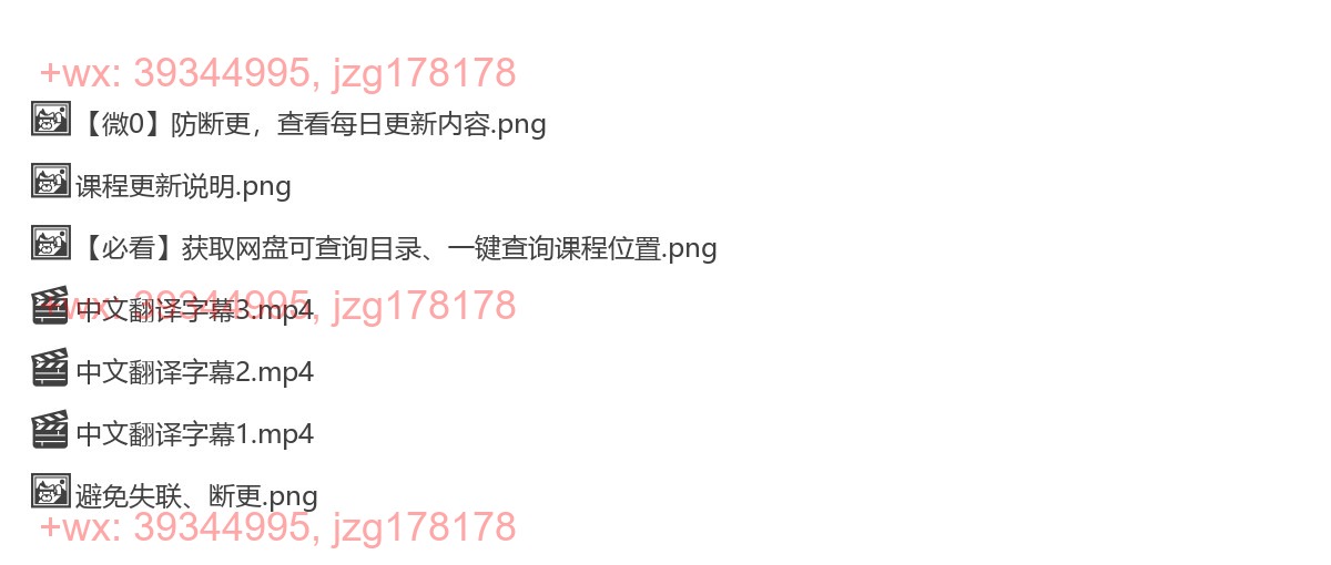 订制课程中文字幕4 customized lesson cd 4 screenshot