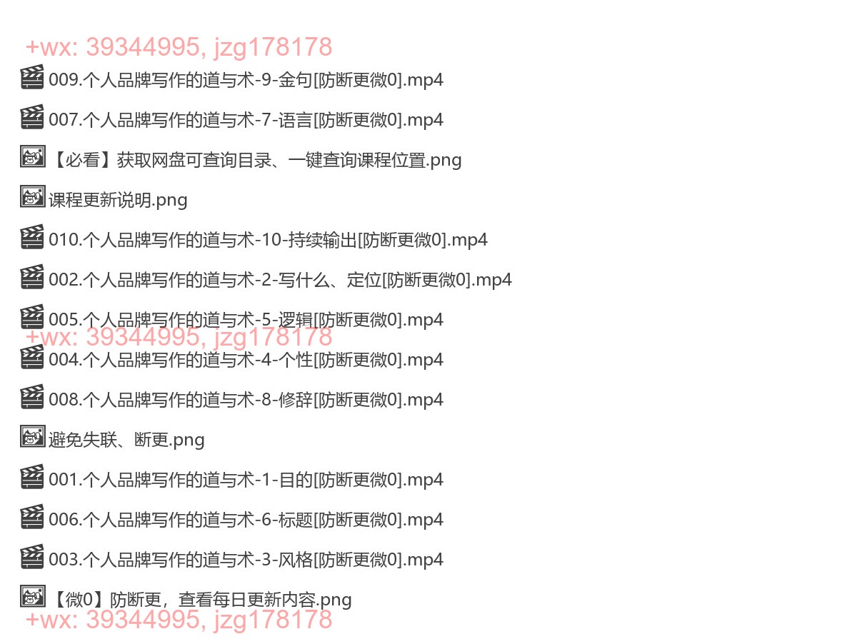 016.林雨个人品牌写作的道与术 screenshot