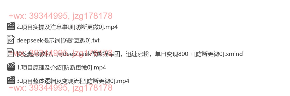 040.366快速起号教程，用deepseek做熊猫军团，迅速涨粉，单日变现8张 screenshot