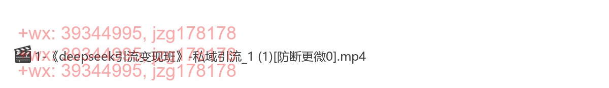 097.003-deepseek引流变现，deepseek被动日加1000+私域粉的实战，0粉丝月入过W screenshot
