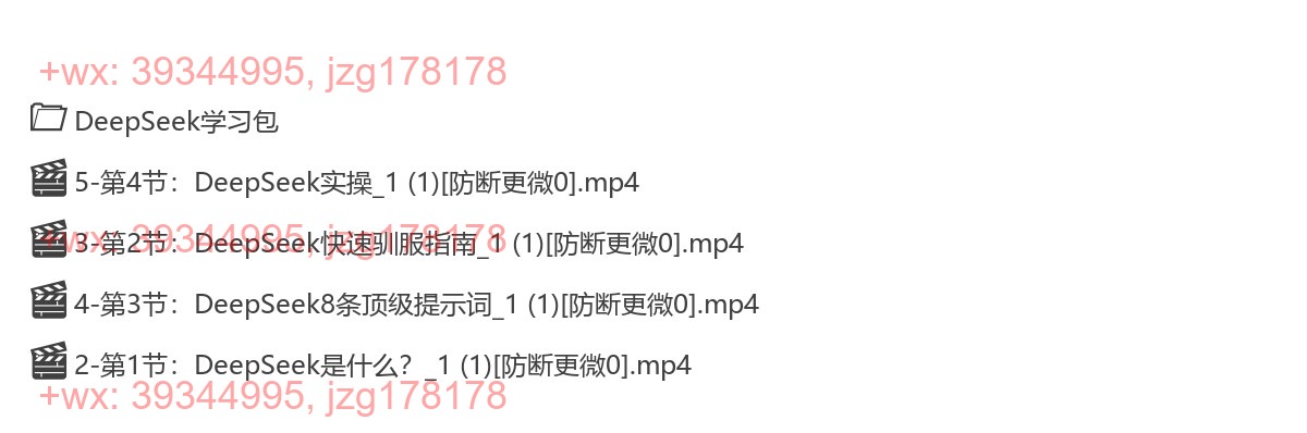 090.241-DeepSeek从入门到进阶教程，解锁DeepSeek的N种姿势，让你效率翻倍 screenshot