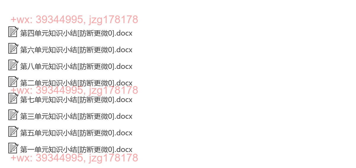 四下【知识点】单元知识小结 screenshot