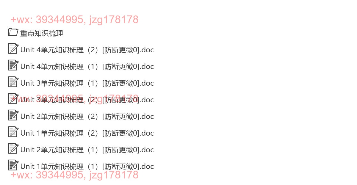 【知识梳理】英语6下 screenshot