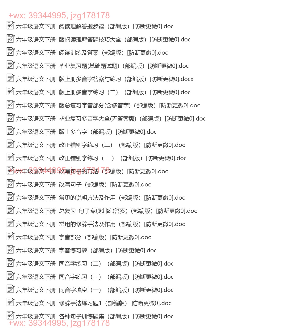 六年级语文下册：综合复习（24份打包，PPT版） screenshot
