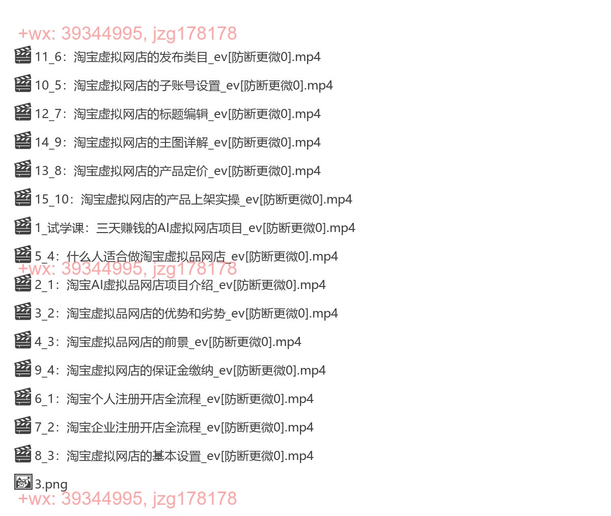 426.淘宝AI虚拟品网店项目盈利秘诀 screenshot