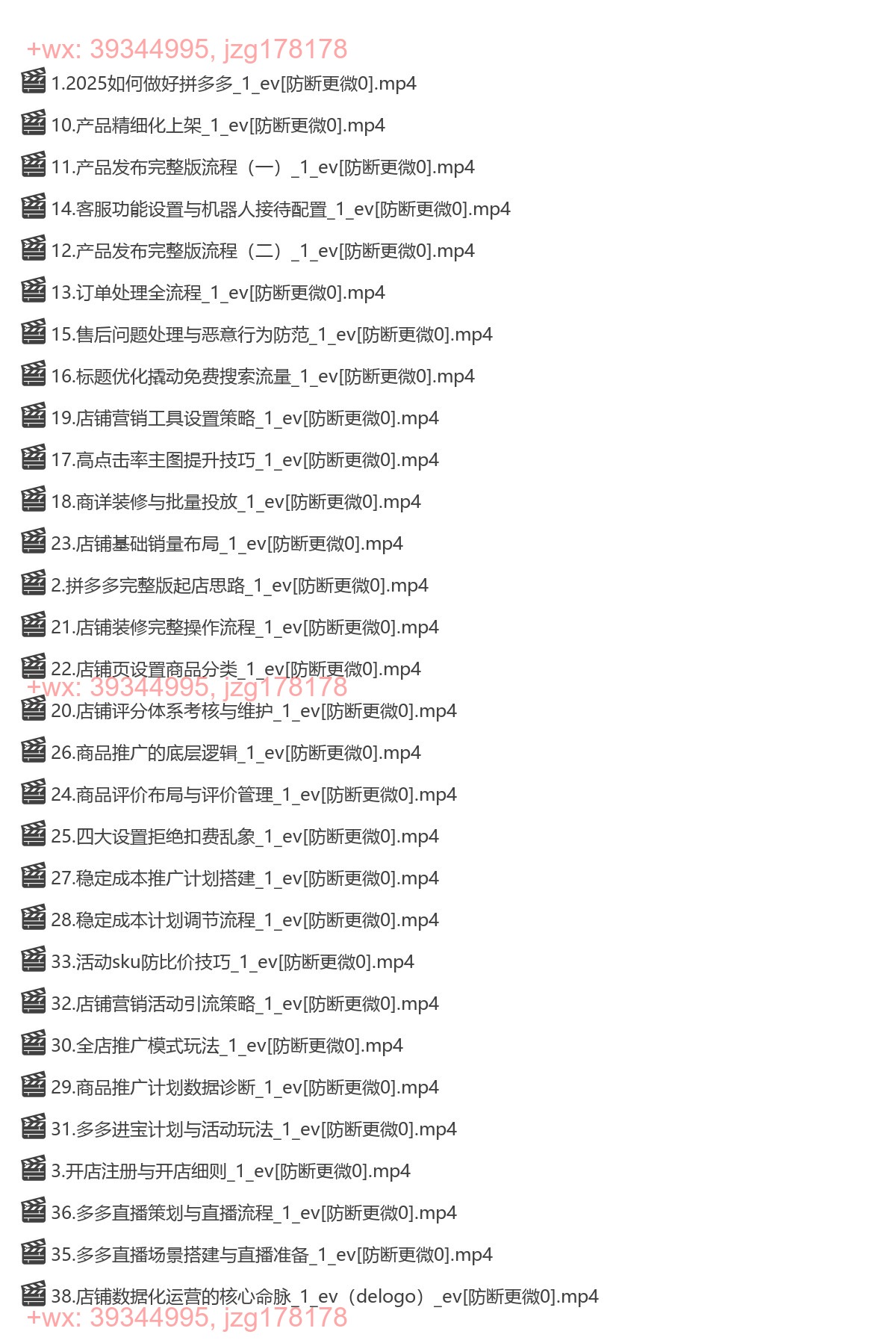 418.2025版-拼多多运营会员-课程+辅导+诊断-完成 screenshot