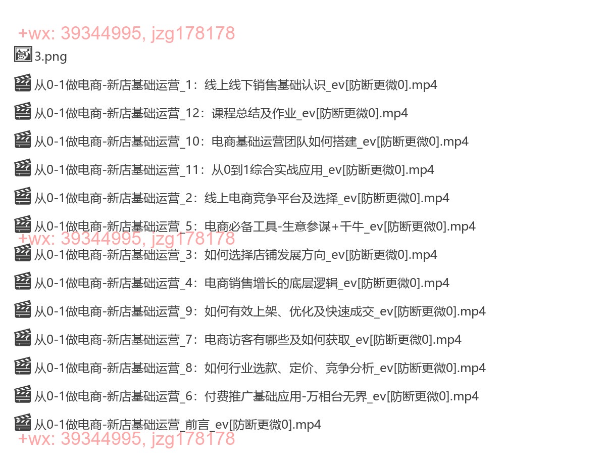 368.玺承 从0-1做电商 screenshot