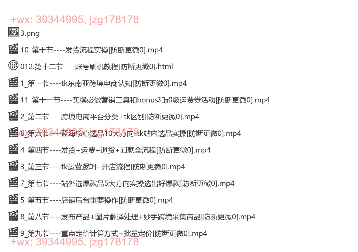 411.焦点电商tk跨境小店运营班 screenshot