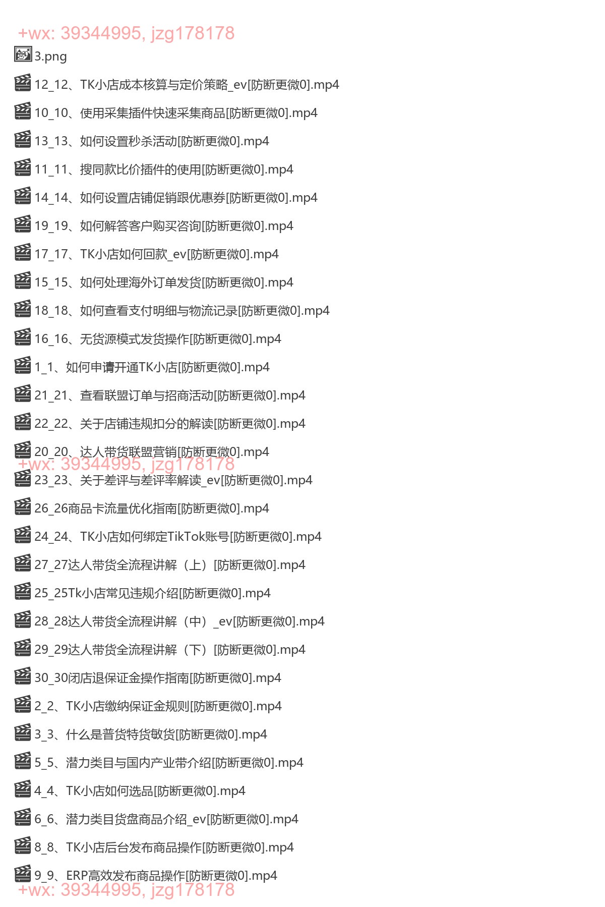 412.TikTok小店运营出单课，从开店选品、运营出单、发货回款，进行全流程讲解 screenshot