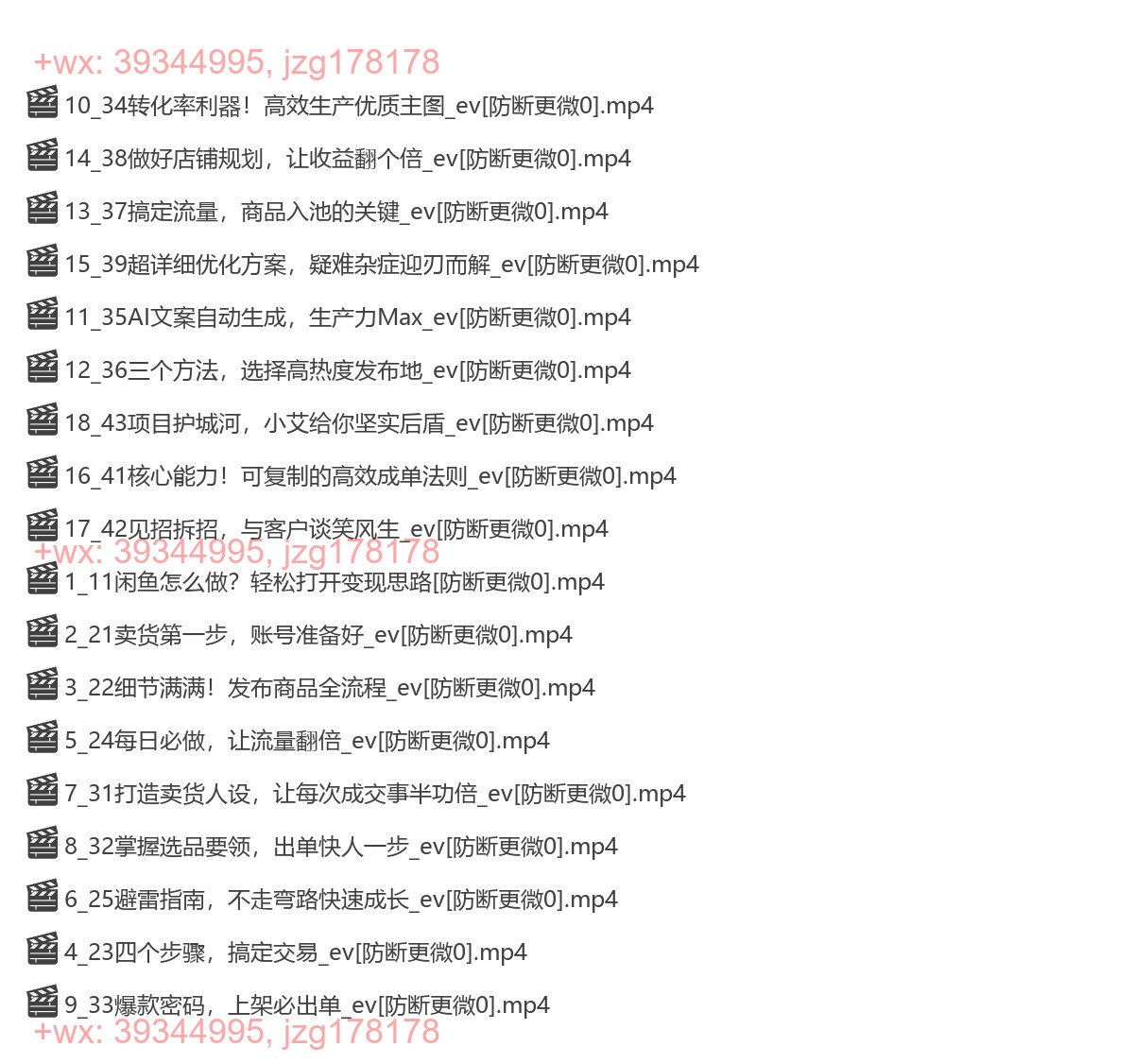 362.闲鱼内部课程【乔治&小艾团队】 screenshot