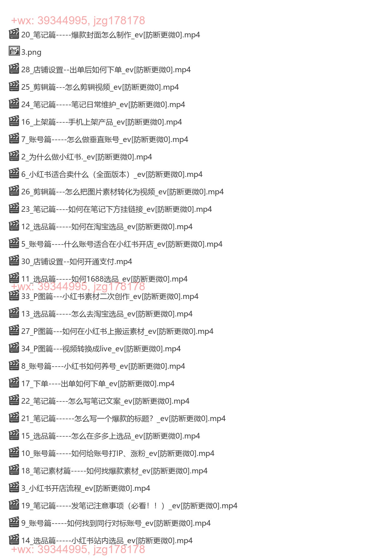 128.【晴晴】红薯电商实操课 screenshot