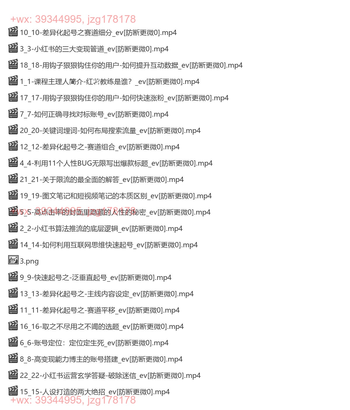 133.红薯教练-小红书内容运营课_ screenshot