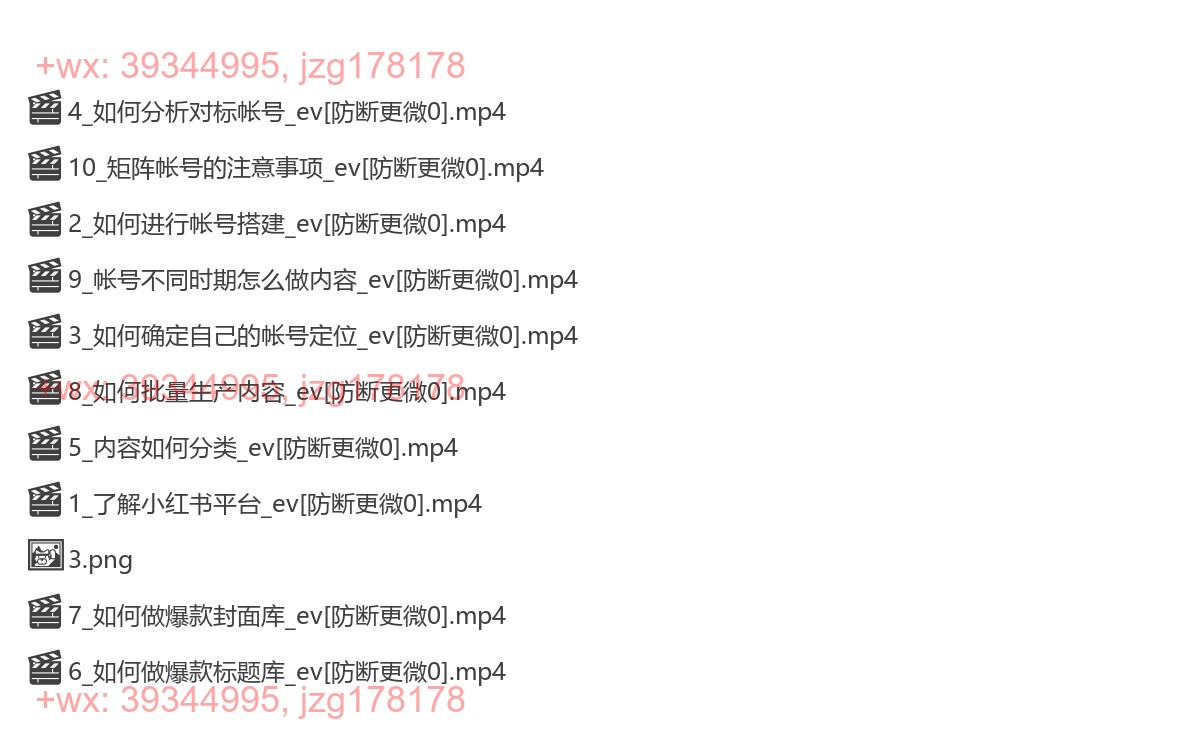 140.抖猫传媒小红书商业变现陪跑营 screenshot