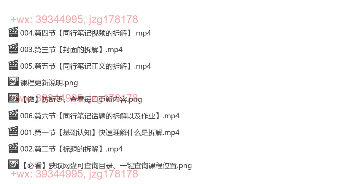 账号拆解以及笔记训练 screenshot