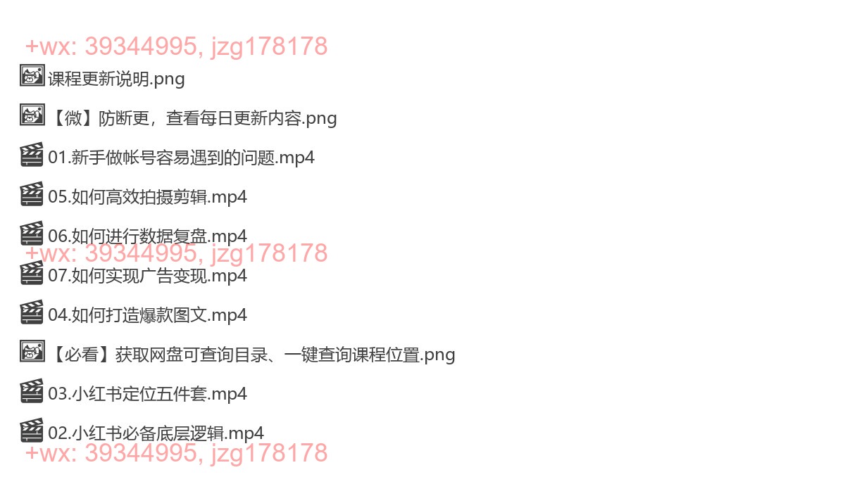 046.吕白 小红书零基础快速入门课 screenshot