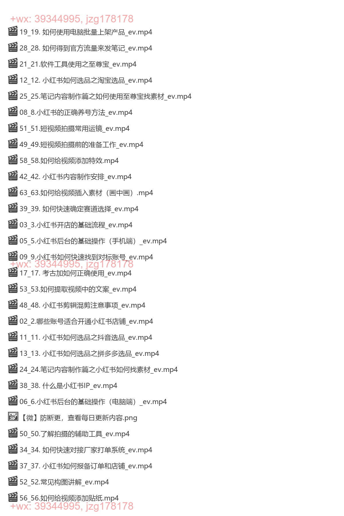 078.王导主小红书电商运营实操课 screenshot