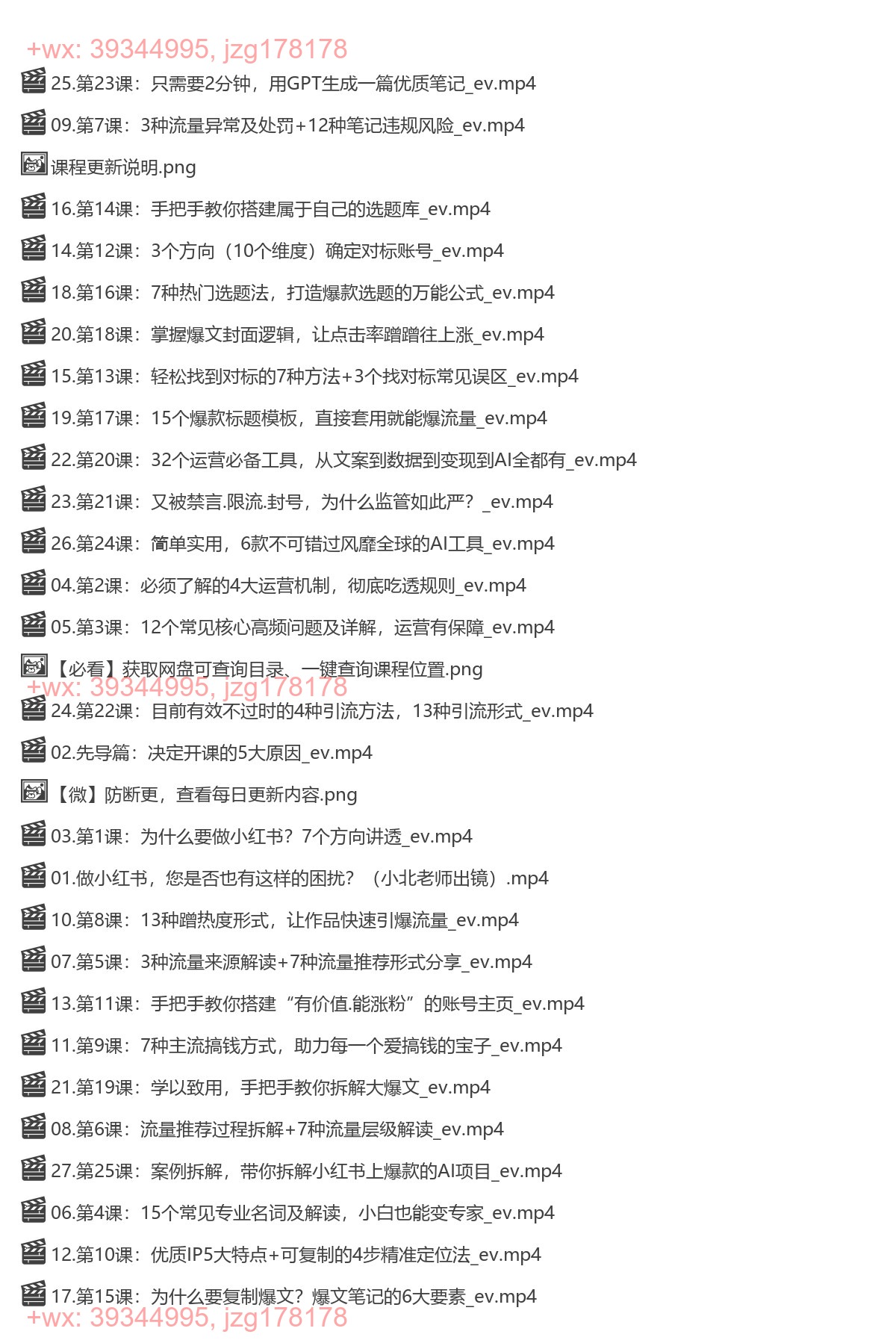 048.2024年最新小红书运营课程 普通人也能引爆小红书 screenshot
