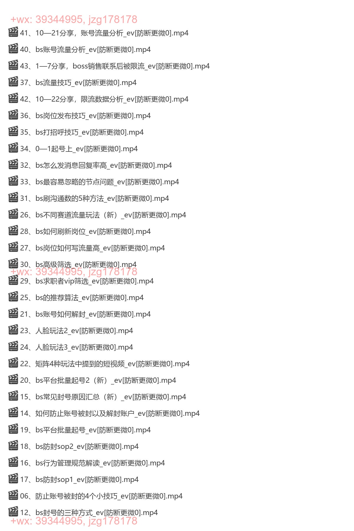 33.BOSS专业流量课【2025新课】+1v1咨询服务 screenshot