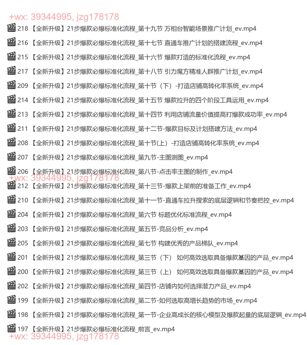 【全新升级】21步爆款必爆标准化流程 screenshot
