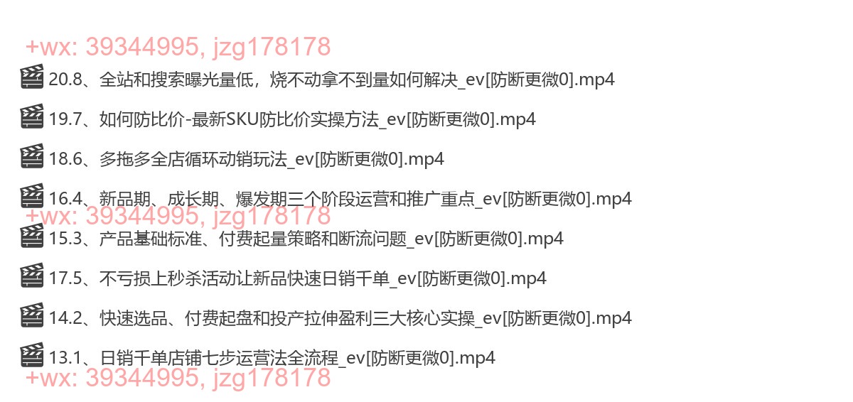 【第17期】日销千单七步运营法（2023年10月更新） screenshot
