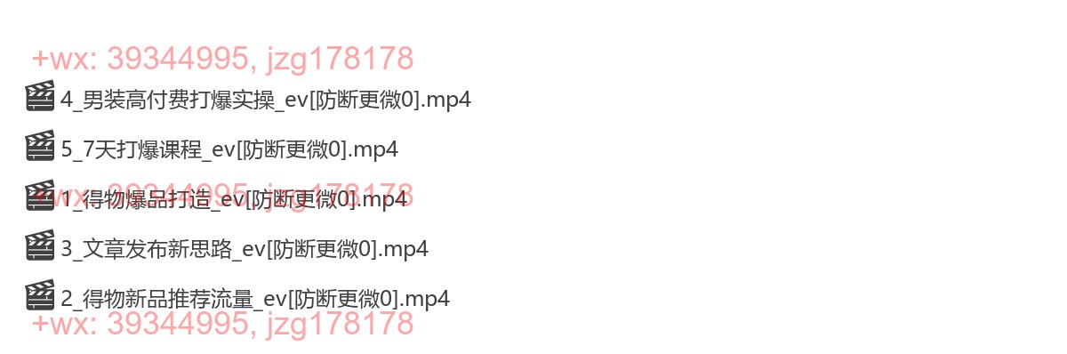 得物爆单流程SOP+得物爆品打造课程+长期陪跑 screenshot