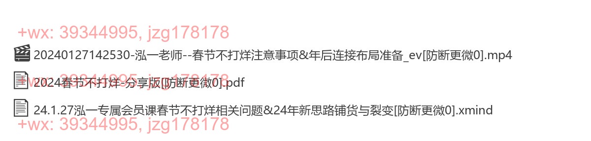24.1.27春节不打烊相关内容&24年铺货裂变思路 screenshot