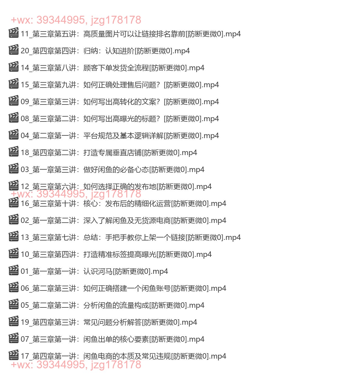47.河马电商2025闲鱼无货源核心实战教程(1) screenshot