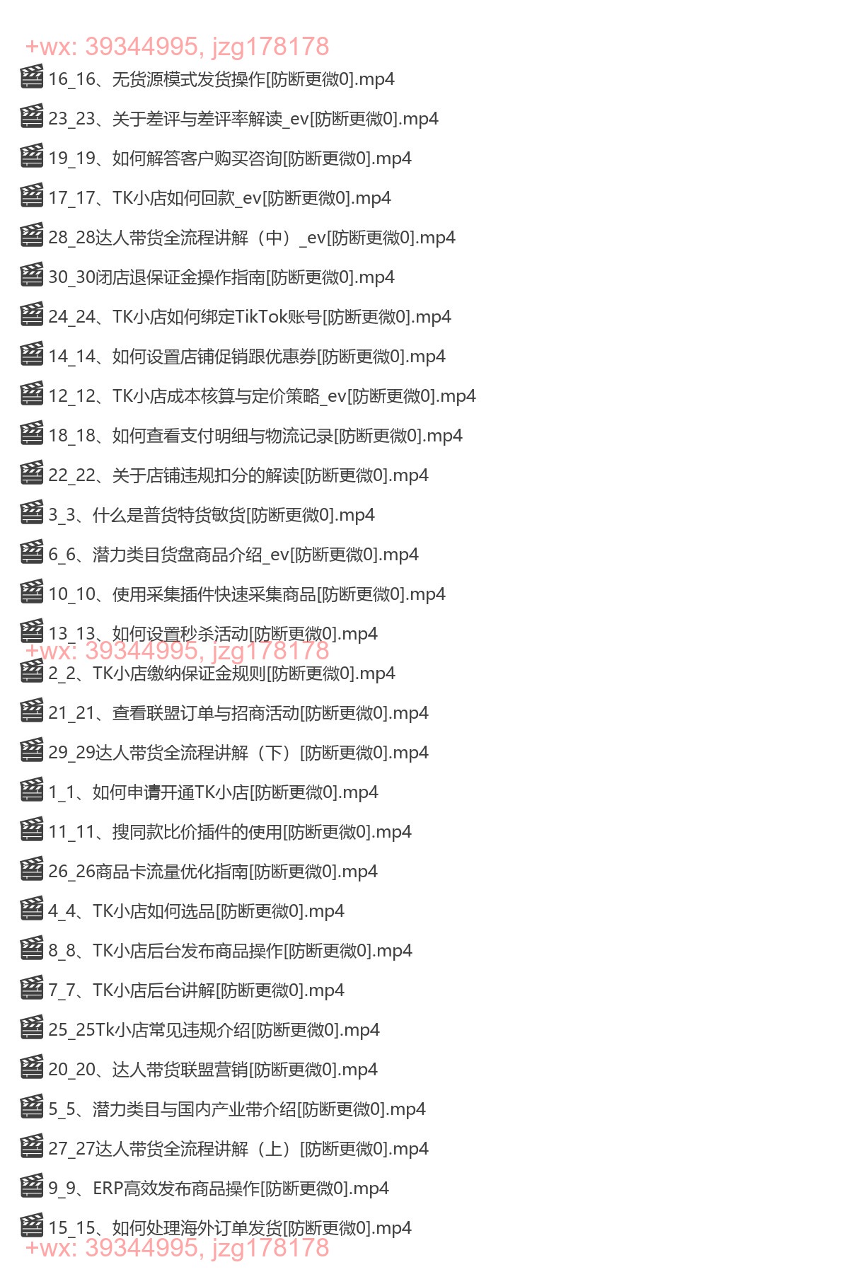 35.TikTok小店运营出单课，从开店选品、运营出单、发货回款，进行全流程讲解 screenshot