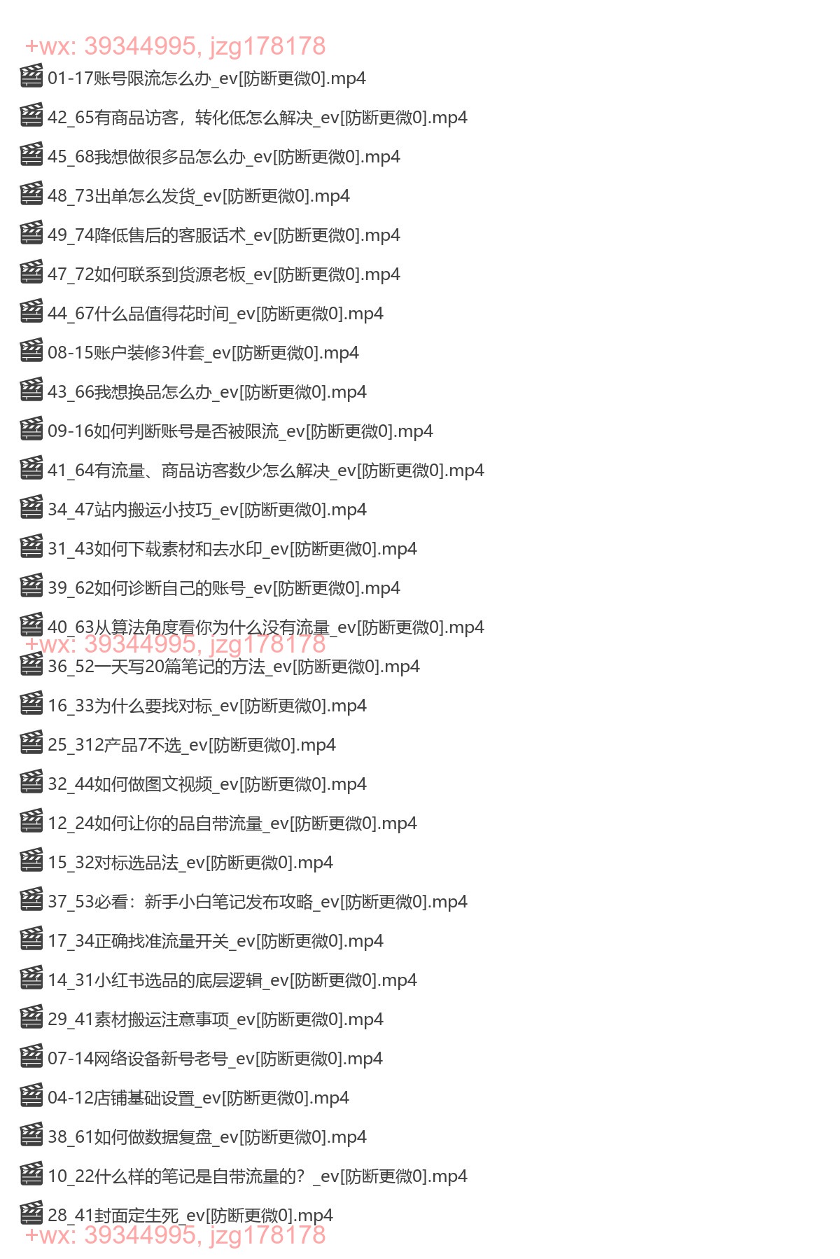 09.小红书电商陪跑正价课 screenshot
