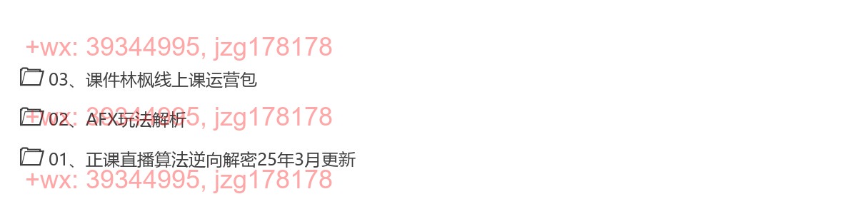 04.林枫2025直播算法现场起号篇3月(价值980元) screenshot