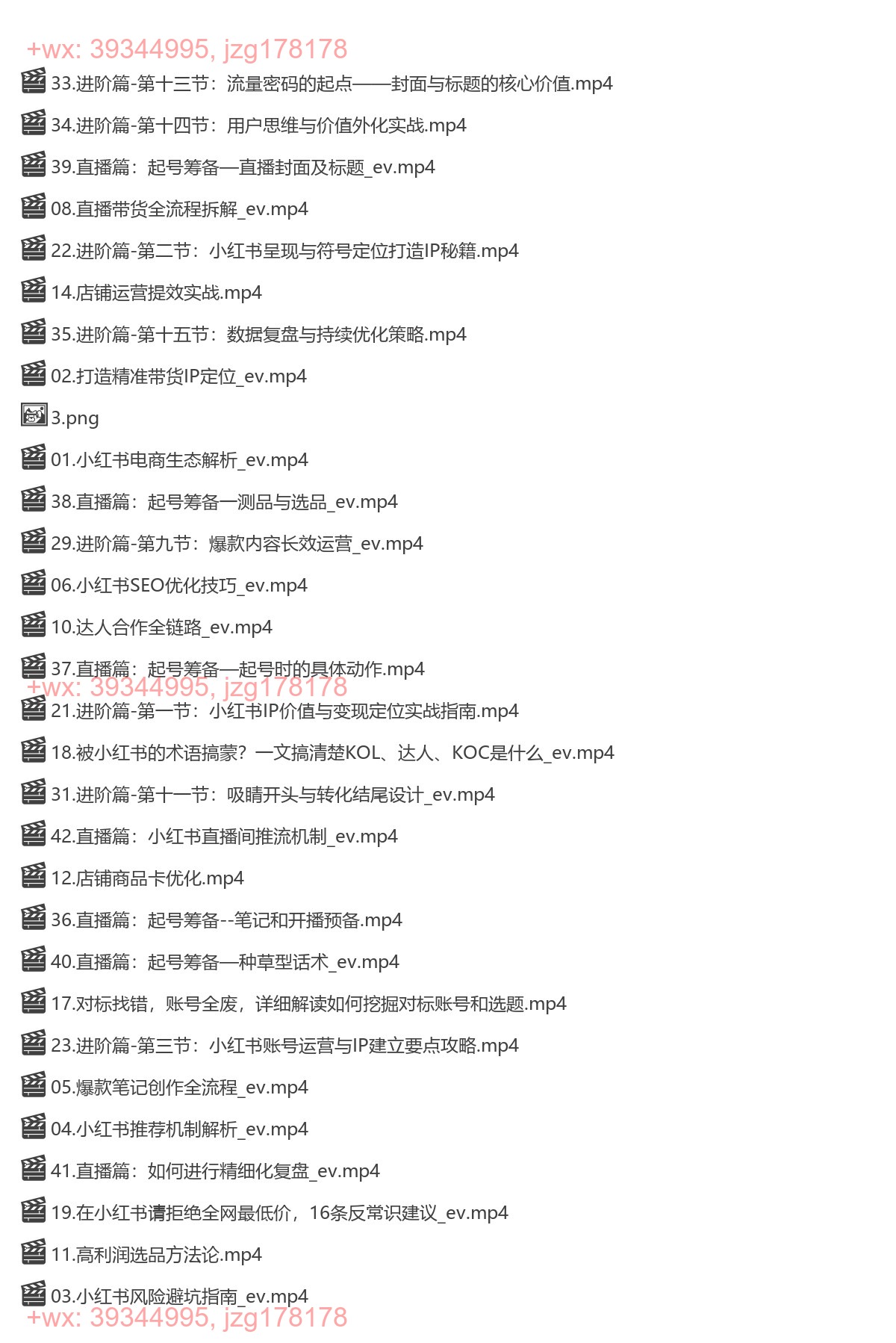 50.天诺老吴·2025小红书电商全链路运营 screenshot