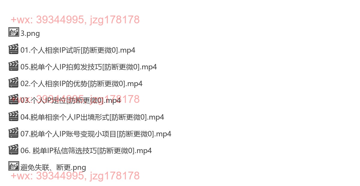 蓝冰《女性脱单相亲个人IP打造课》 screenshot