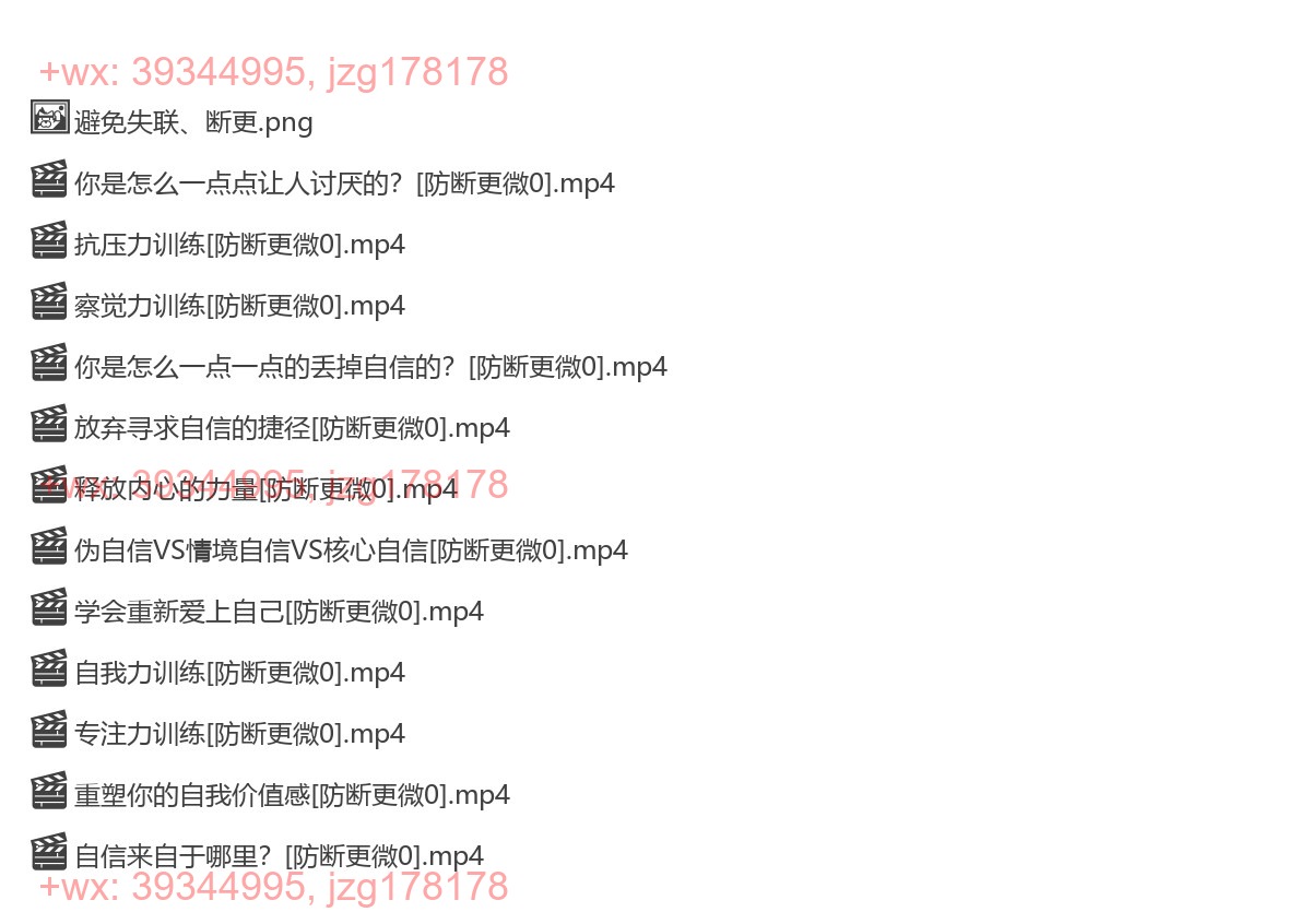 4：核心自信精进训练课 screenshot