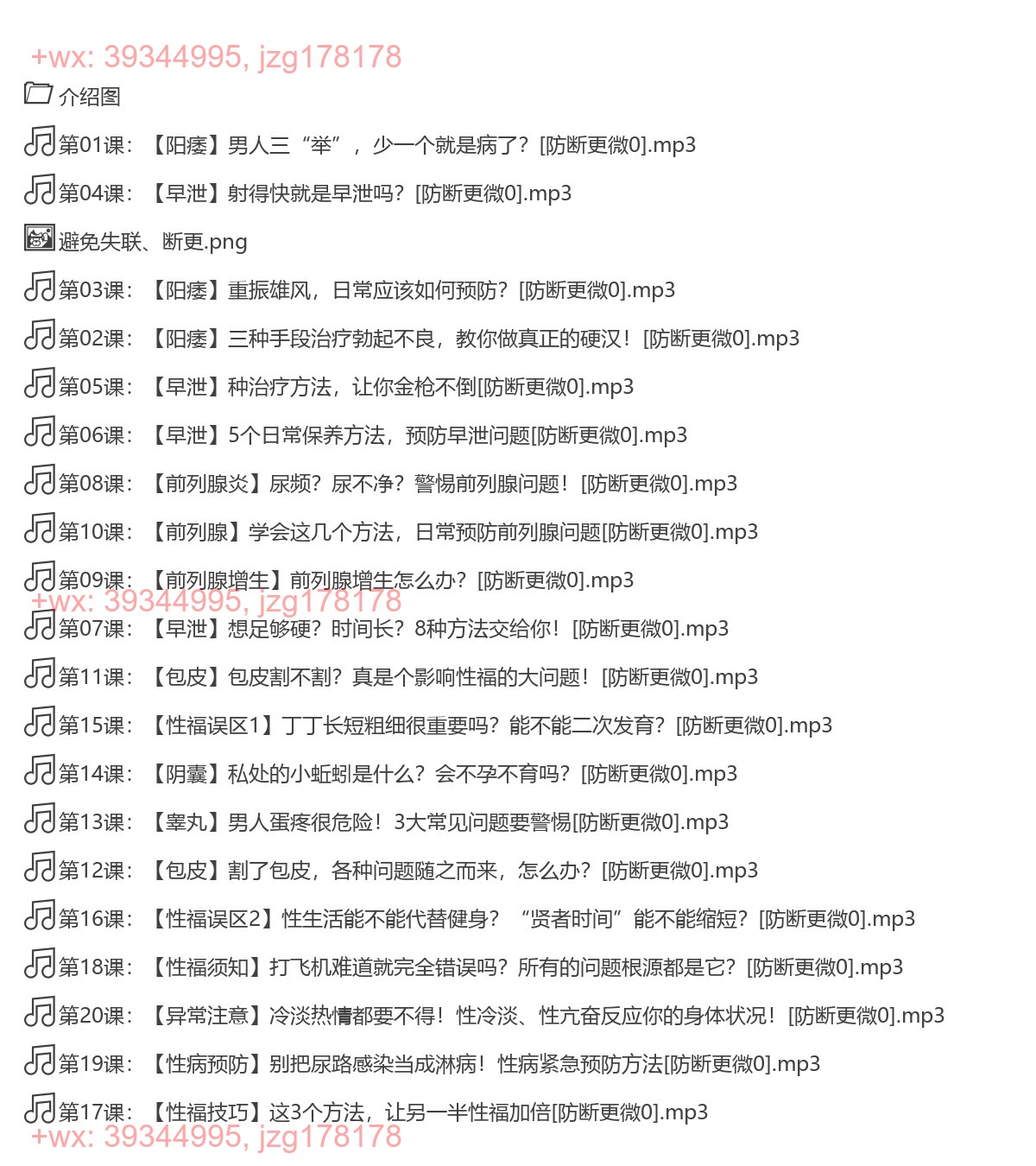 04.20个男人性保健方案，摆脱阳痿早泄、提升男人持久力 screenshot