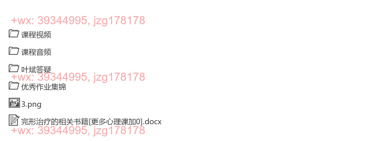 289.【完结】叶斌 格式塔 完形心理治疗入门62讲 screenshot