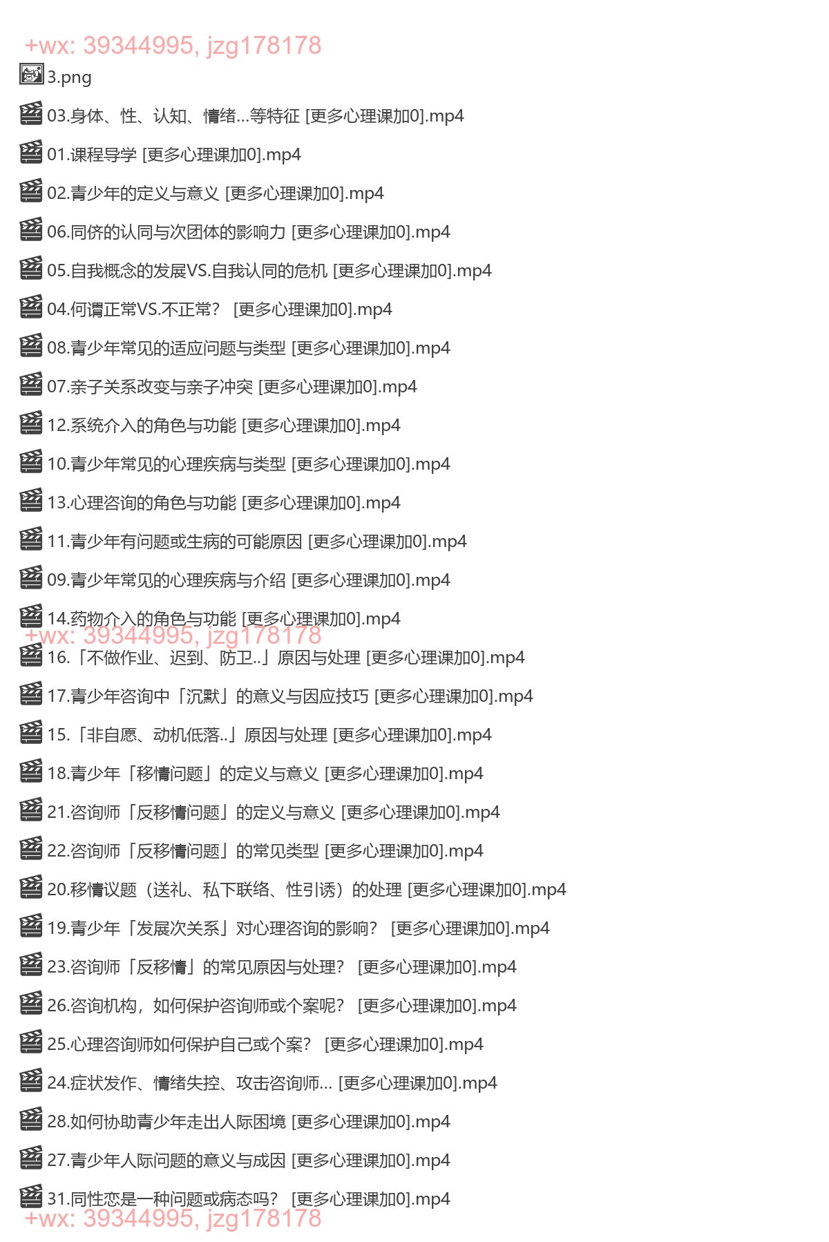 307.【完结】黄政昌：青少年常见心理问题的咨询与辅导 screenshot